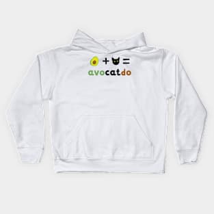 Avocatdo icon Kids Hoodie